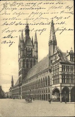 Ypres Halles Feldpost Kat. 