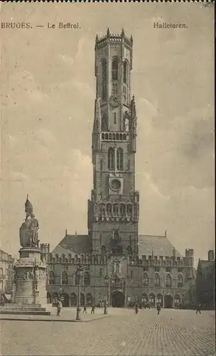 Bruges Flandre Beffroi Halletoren Kat. 