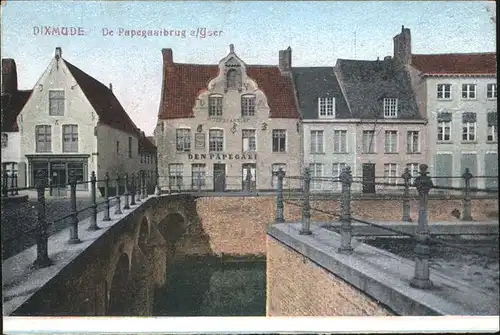 Dixmude Papegaaibrug Yser Kat. 