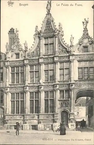 Bruges Flandre Palais du Franc Kat. 