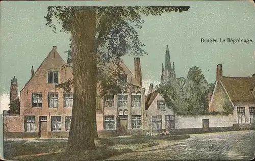 Bruges Flandre Beguinage Kat. 