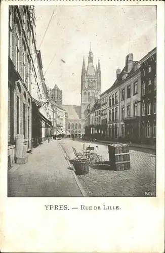 Ypres Rue de Lille Kat. 
