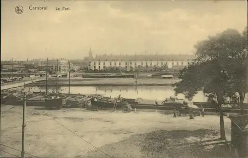 Cambrai Port Hafen Kat. Cambrai