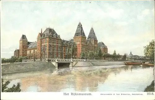 Amsterdam Niederlande Het Rijksmuseum