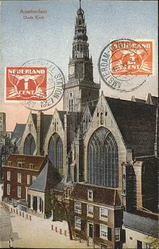 Amsterdam Niederlande Oude Kerk