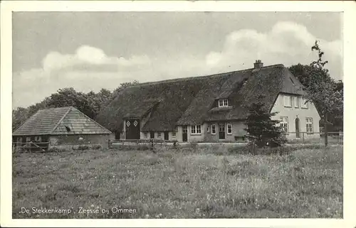 kk12035 Zeesse Ommen De Stekkenkamp Kategorie.  Alte Ansichtskarten