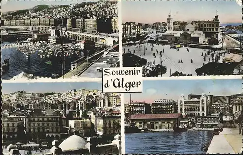 Alger Algerien Mustapha Superieur Place du Gouvernement Gouvernement General Prefecture Port bateau / Algier Algerien /