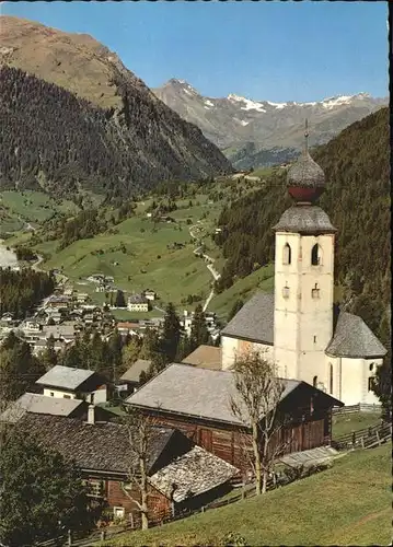 kk12207 Doellach Kaernten Sommerfrische im Moelltal Kirche Kategorie.  Alte Ansichtskarten