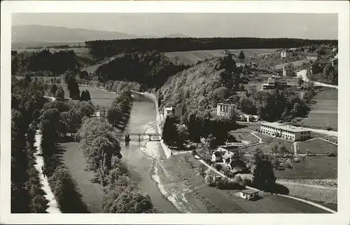 kk12382 Teplice nad Becvou Partie an der Becva Bruecke Feldpost Kategorie. Okres Prerov Alte Ansichtskarten