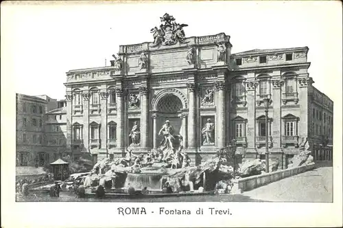 Rom Roma Fontana di Trevi /  /Rom