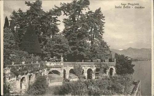 Isola Bella Lago Maggiore Giardino Kat. Italien