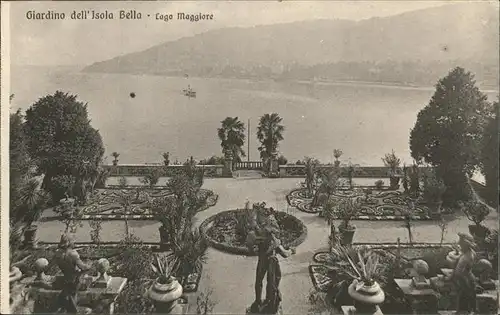 Isola Bella Lago Maggiore Giardino Kat. Italien