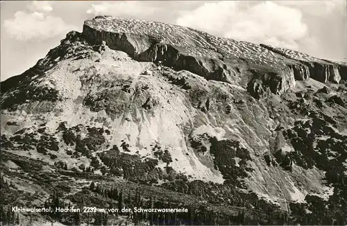 Mittelberg Kleinwalsertal Hochifen von Schwarzwasserseite Kat. Oesterreich