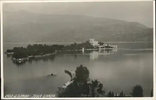 Lago di Garda Isola Garda Gardasee Kat. Italien