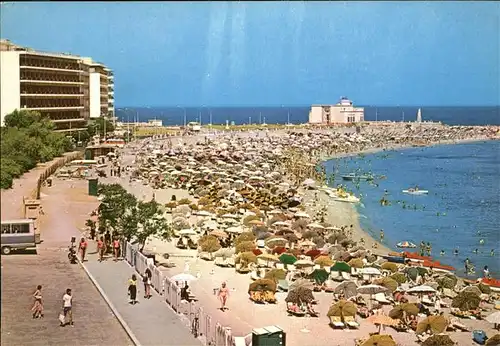 Rhodos Rhodes aegaeis Badestrand von Aquarium Kat. 