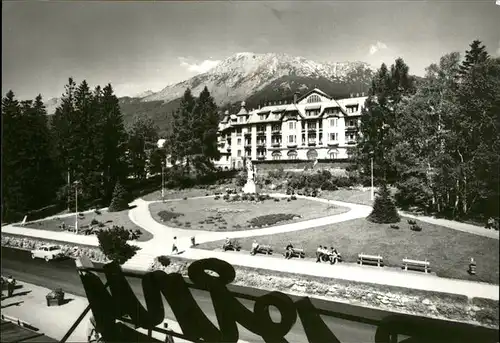 Hohe Tatra Hotel Grand Gipfel Slavkovsky stit Kat. Slowakische Republik