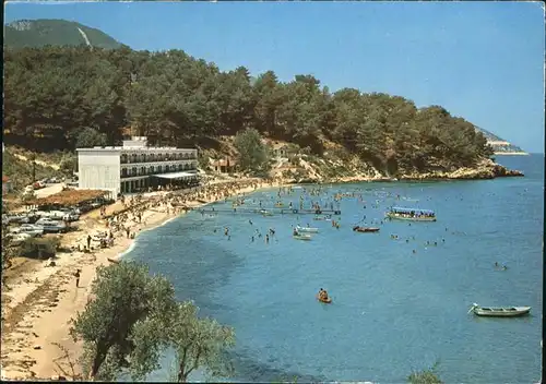 Thassos Gliphada sea front beach Kat. Griechenland