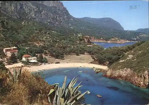 Paleokastritsa Korfu Strand Bucht