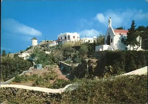 Mykonos Kykladeninsel aegaeis Malerischer Winkel Kapelle Kat. 