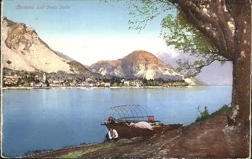 Baveno Panorama dall Isola Bella / Lago Maggiore /Verbano Cusio Ossola