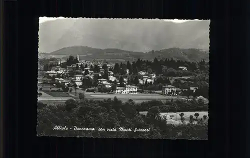 Albiolo Lombardia Panorama con vista Monti Svizzeri