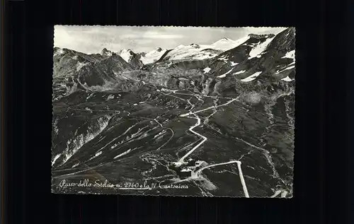 Stilfserjoch Passo dello Stelvio Cantoniera Kat. Italien