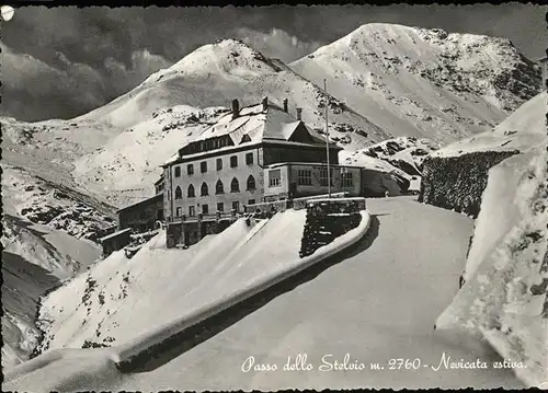 Stilfserjoch Passo dello Stelvio Kat. Italien