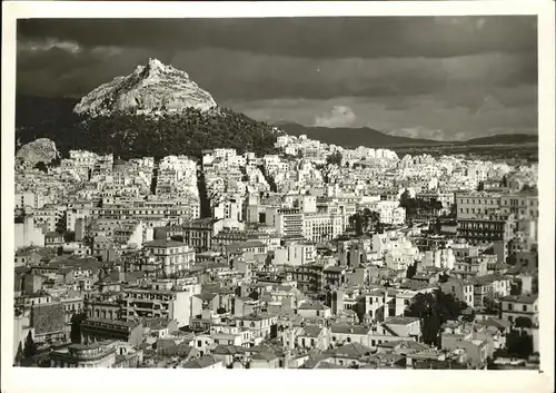 Athenes Athen Blick ueber die Stadt Kat. Griechenland