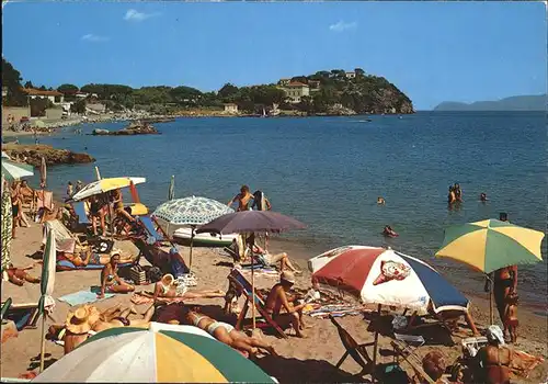 Cavo Isola d Elba La spiaggia Strand