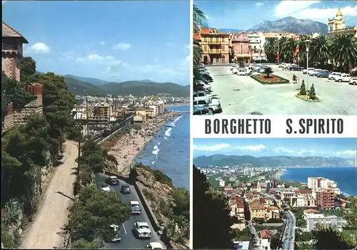 Borghetto Santo Spirito Liguria Castello Borelli e via Aurelia Piazza della Liberta