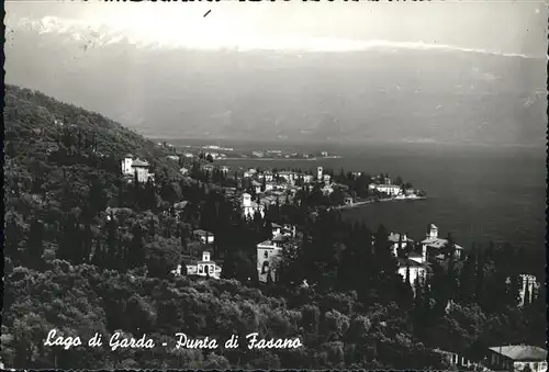 Fasano Lago di Garda Panorama Kat. Italien