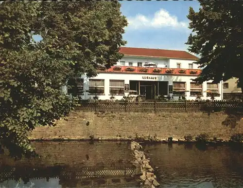 Salmuenster Bad Soden Kurhaus Hotel Fritz Meister