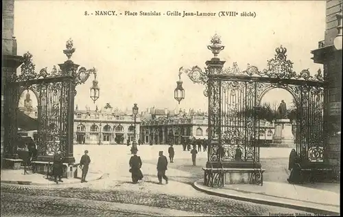 Nancy Lothringen Place Stanislas Grille Jean-Lamour / Nancy /Arrond. de Nancy