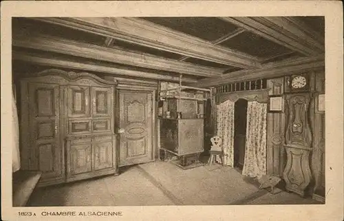 Alsace Elsass Chambre alsacienne Kat. Epinal