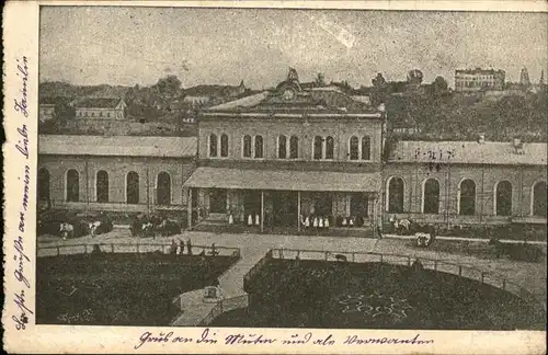 Elsass Alsace Bahnhof Gare Feldpost Kat. Epinal