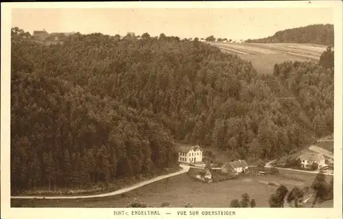 Engenthal Wangenbourg Vue sur Obersteigen couvent Kloster