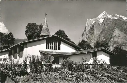 Grindelwald Katholische Kirche Kat. Grindelwald