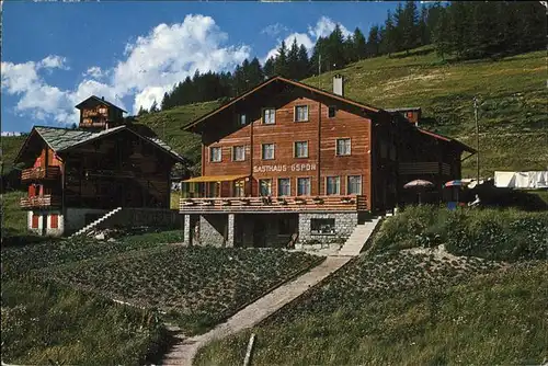 Zermatt VS Gasthaus Gspon Zermattertal Kat. Zermatt