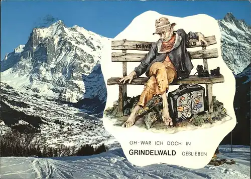 Grindelwald Karikatur Kat. Grindelwald