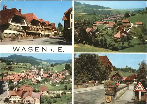 Wasen Emmental BE Panorama Teilansichten