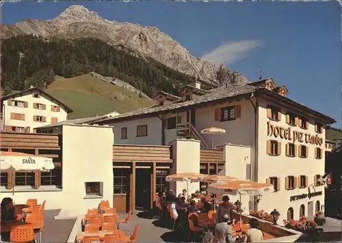 Spluegen GR Hotel Restaurant Piz Tambo Kat. Spluegen