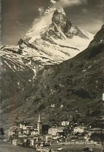 Zermatt VS et Mont Cervin Kat. Zermatt