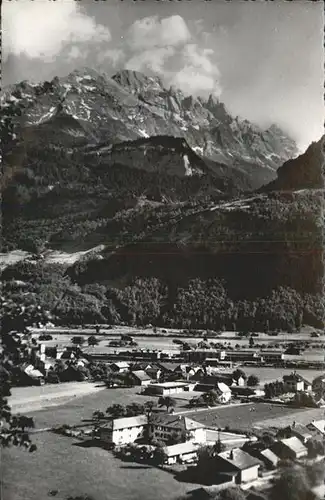 Meiringen BE Fliegeraufnahme Kat. Meiringen