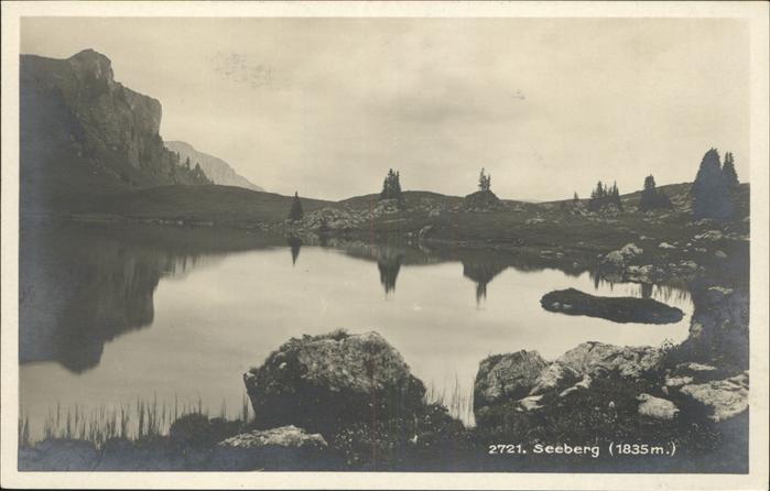 Seeberg BE Panorama Kat. Seeberg Nr. kk25306 oldthing Ansichtskarten