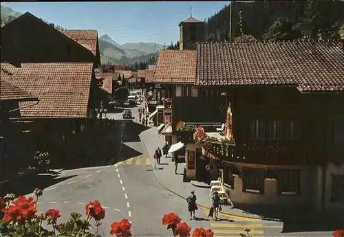 Adelboden BE Dorfstrasse Kat. Adelboden