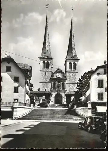 Luzern LU Hofkirche / Luzern /Bz. Luzern City