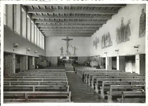 Arosa GR Katholische Kirche Inneres Kat. Arosa