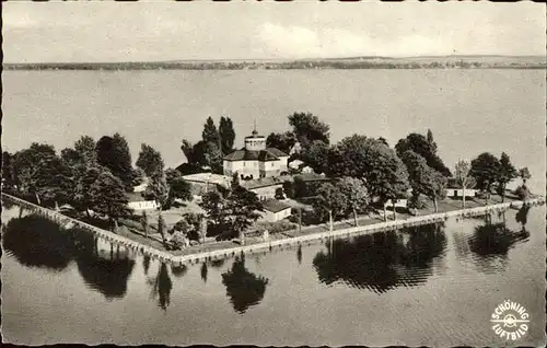 Steinhude Fliegeraufnahme Insel mit Festung Wilhelmstein / Wunstorf /Region Hannover LKR