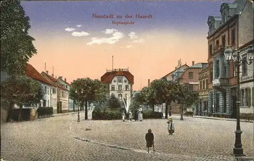 Neustadt Haardt Neptunplatz Kat. Neustadt an der Weinstrasse