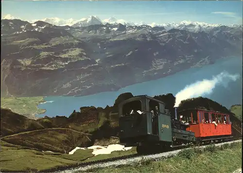 Brienz Rothornbahn Brienzersee Kat. Eisenbahn